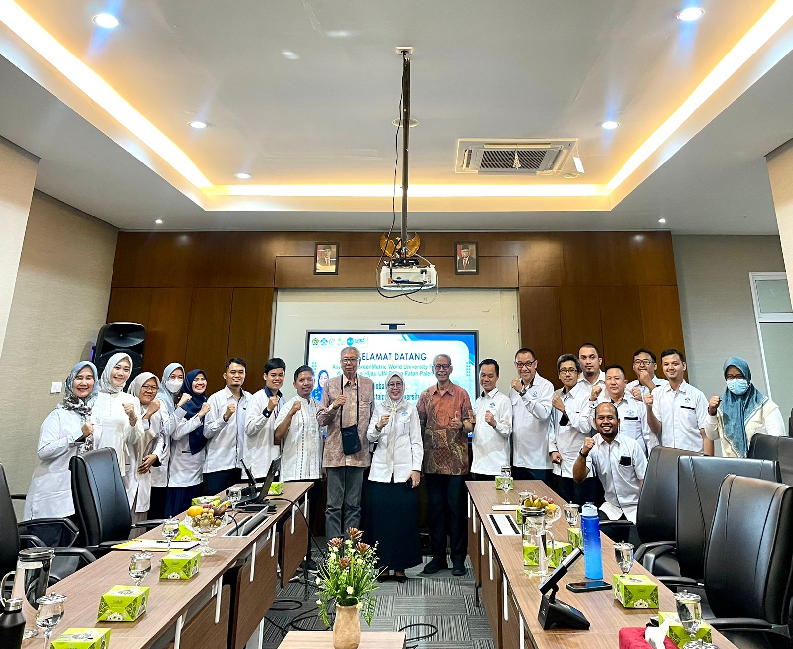 UIN Raden Fatah Gelar Pertemuan Kedua dengan UI GreenMetric dan SDGs Report Service UIN Raden Fatah Gelar Pertemuan Kedua dengan UI GreenMetric dan SDGs Report Service
