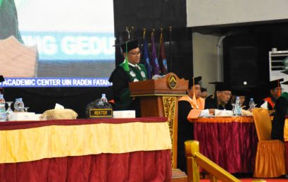 Wisuda ke-92 UIN Raden Fatah, Plt Rektor: Bangun Peradaban dengan Integritas dan Inovasi