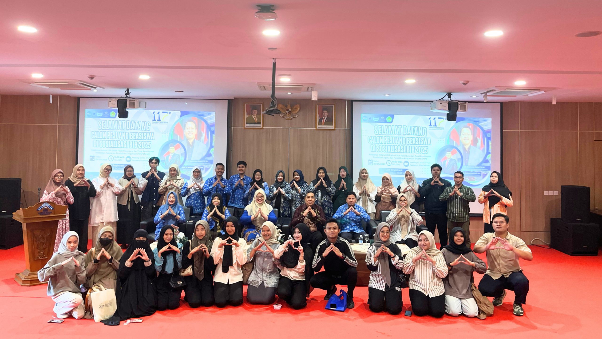 Pusat Pengembangan Bahasa UIN Raden Fatah dan PUSPENMA Kemenag Gelar Sosialisasi Beasiswa Indonesia Bangkit (BIB) 2025 Pusat Pengembangan Bahasa UIN Raden Fatah dan PUSPENMA Kemenag Gelar Sosialisasi Beasiswa Indonesia Bangkit (BIB) 2025