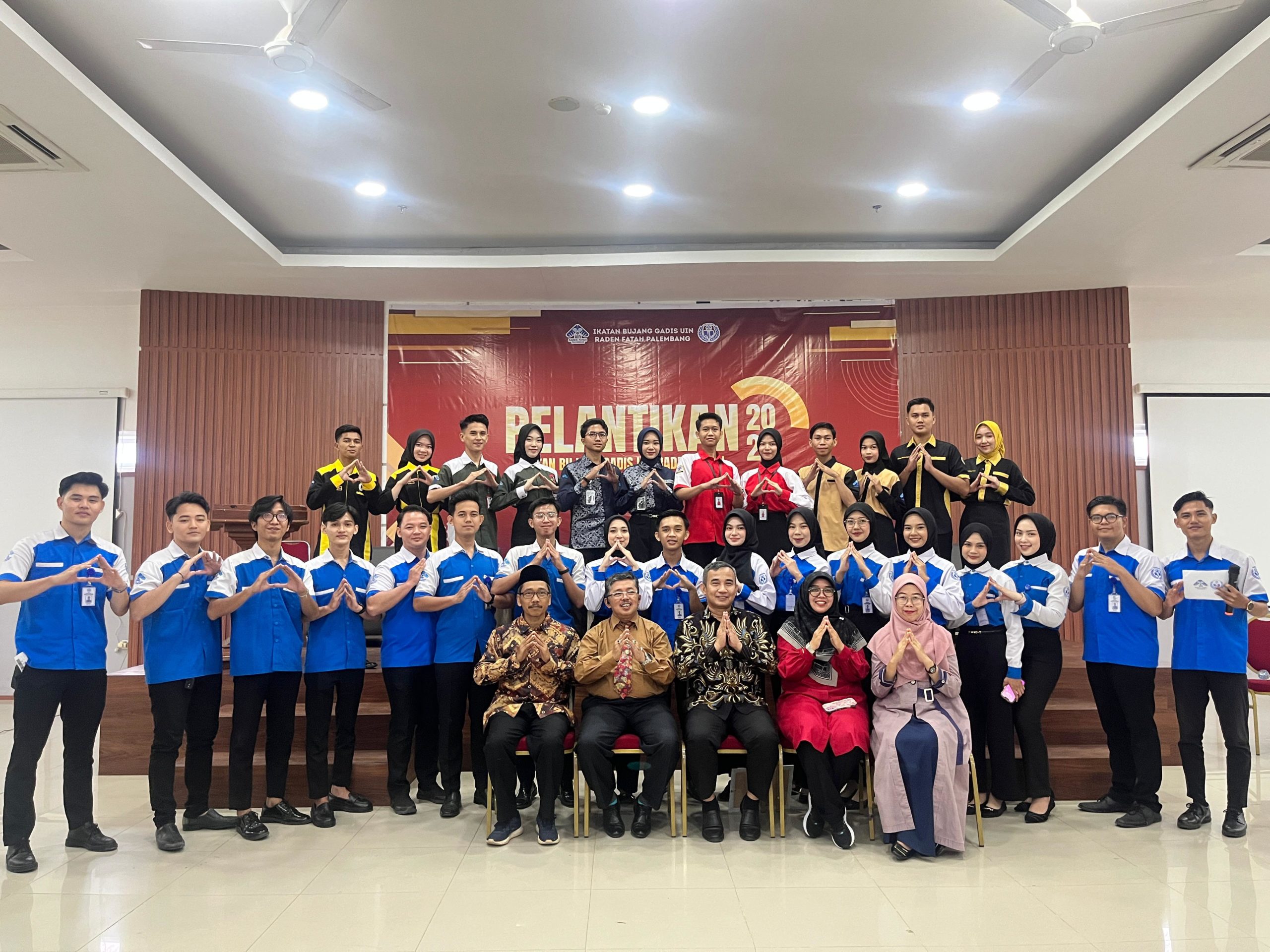 Wakil Rektor III UIN Raden Fatah Resmi Membuka Pelantikan Pengurus Baru Ikatan Bujang Gadis 2025–2026