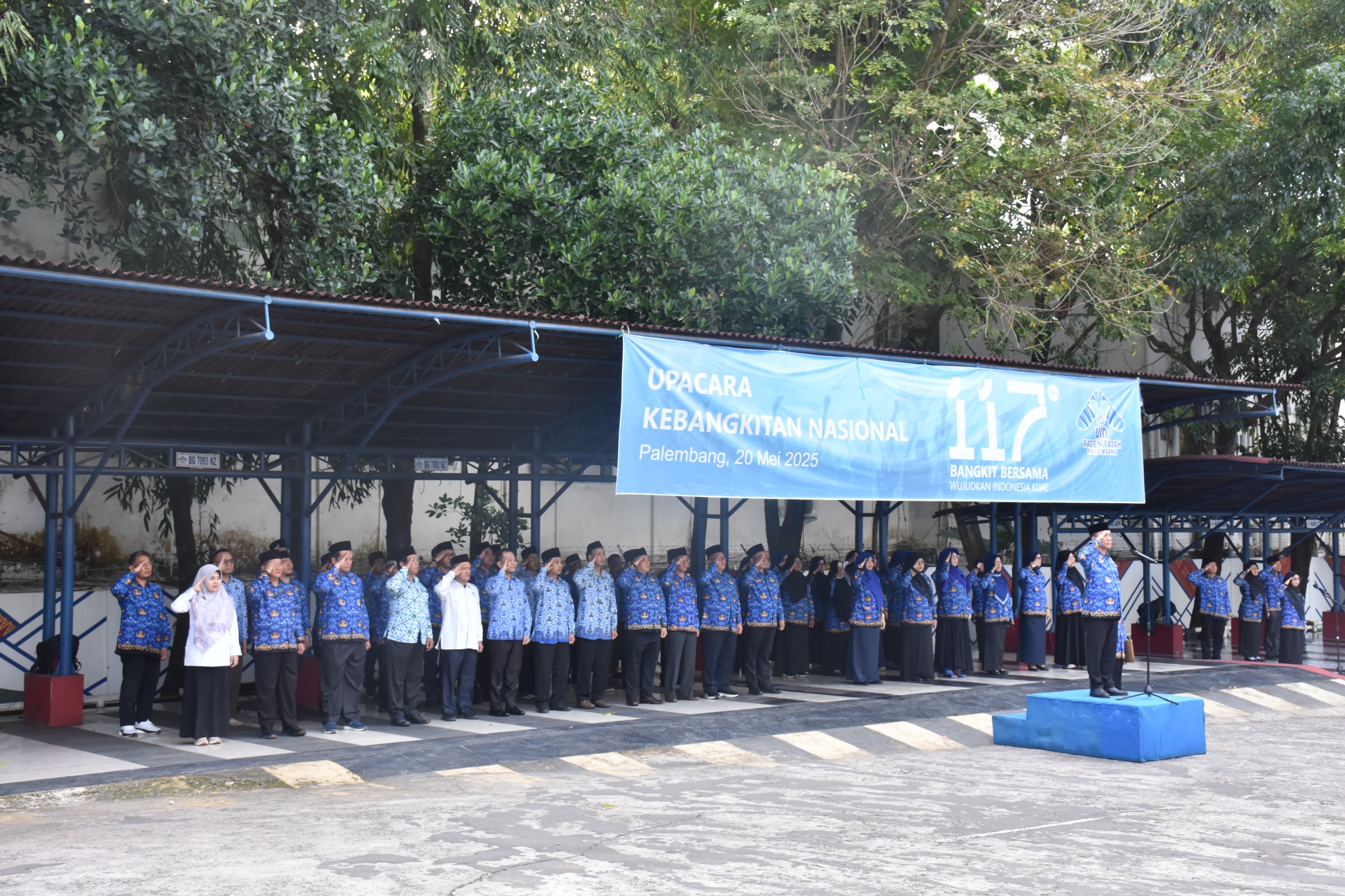 Tumbuhkan Semangat Nasionalisme, UIN Raden Fatah Gelar Upacara Peringatan Harkitnas ke-117 Tumbuhkan Semangat Nasionalisme, UIN Raden Fatah Gelar Upacara Peringatan Harkitnas ke-117