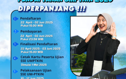 UM PTKIN 2025 Resmi Diperpanjang, Rektor UIN Raden Fatah Ajak Calon Mahasiswa Manfaatkan Kesempatan
