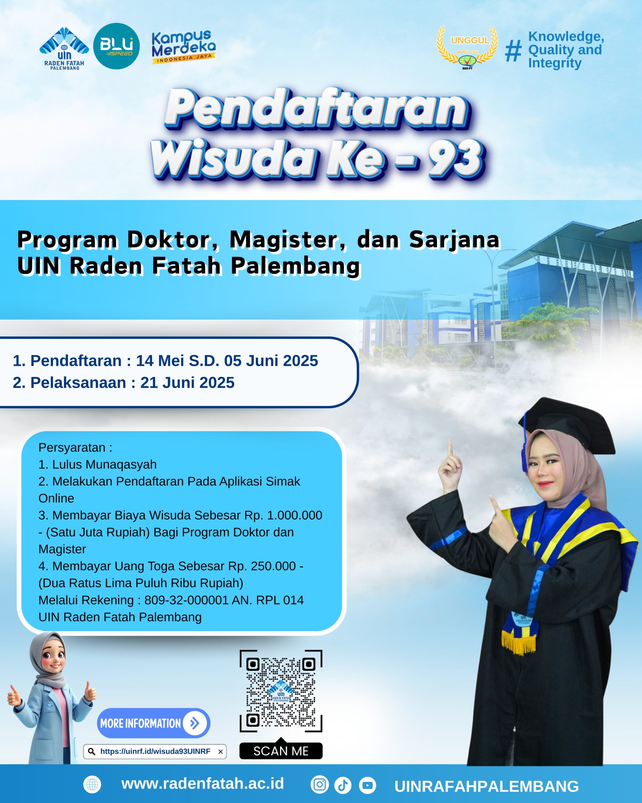 Pengumuman Wisuda ke-93