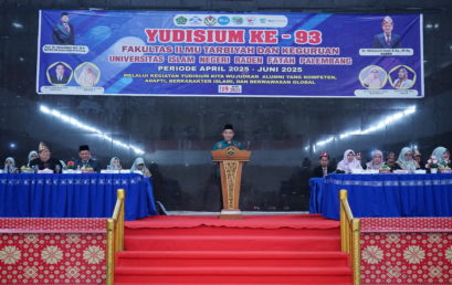 Yudisium ke-93 FITK UIN Raden Fatah, Wujudkan Alumni yang Kompeten, Adaptif, Berkarakter Islami dan Berwawasan Global.