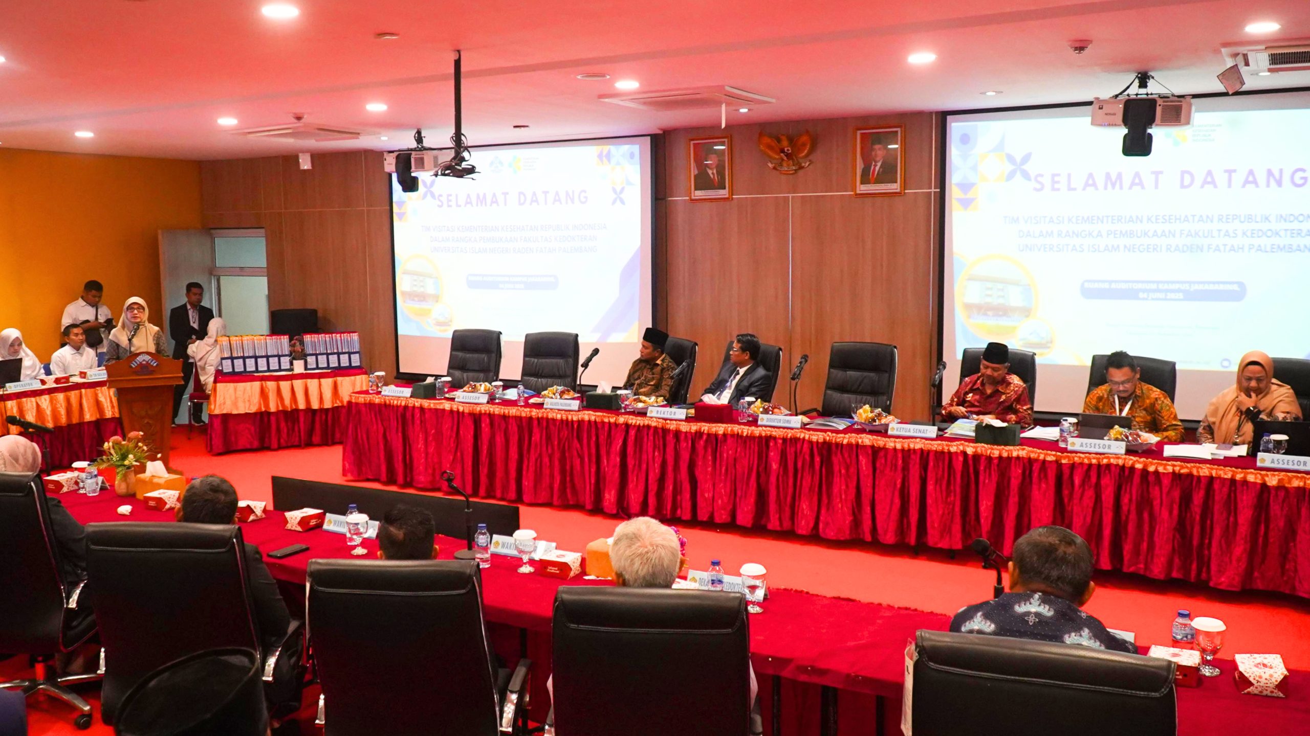 Kemenkes RI Lakukan Visitasi Lapangan Pendirian Fakultas Kedokteran UIN Raden Fatah Palembang Kemenkes RI Lakukan Visitasi Lapangan Pendirian Fakultas Kedokteran UIN Raden Fatah Palembang