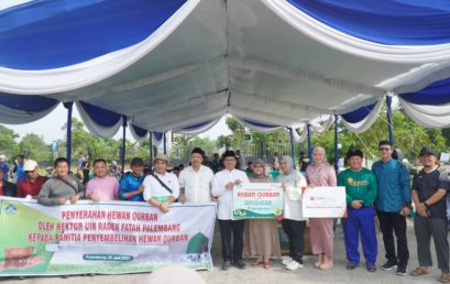 Adha 1446 H: DWP UIN Raden Fatah Wujudkan Kepedulian Lewat Kurban