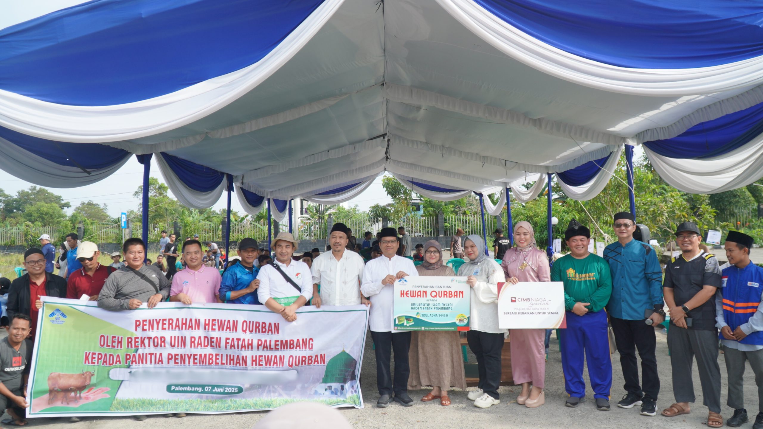 Adha 1446 H: DWP UIN Raden Fatah Wujudkan Kepedulian Lewat Kurban Adha 1446 H: DWP UIN Raden Fatah Wujudkan Kepedulian Lewat Kurban