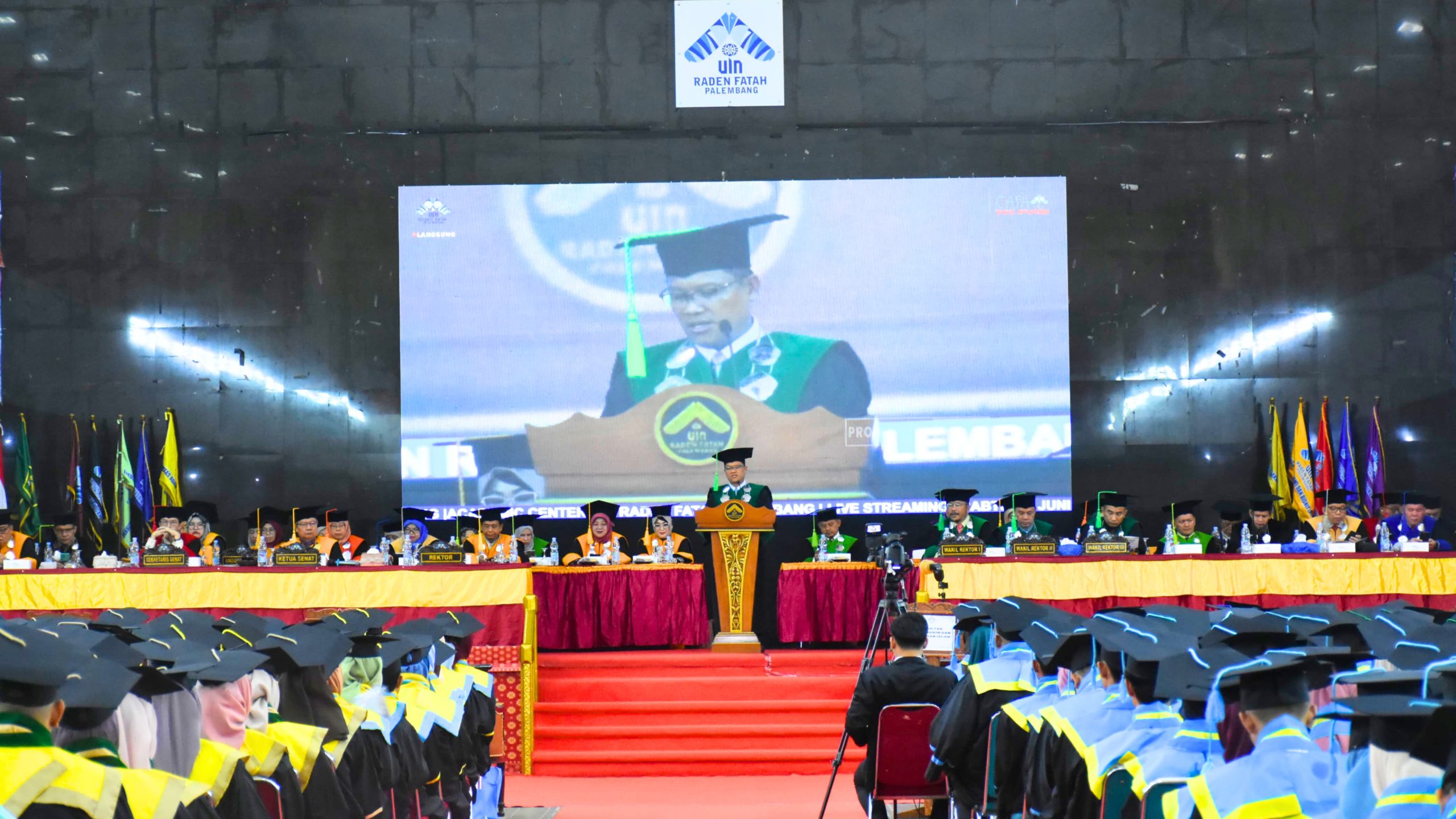 Wisuda ke-93 UIN Raden Fatah Palembang, Rektor: Alumni Siap Wujudkan Kampus Berdampak di Era Digital