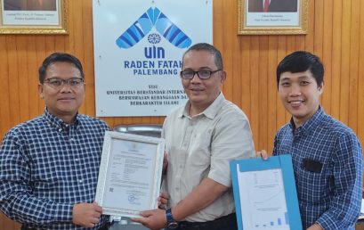 UIN Raden Fatah Terima Sertifikat Paten Perdana dari Kemenkumham RI