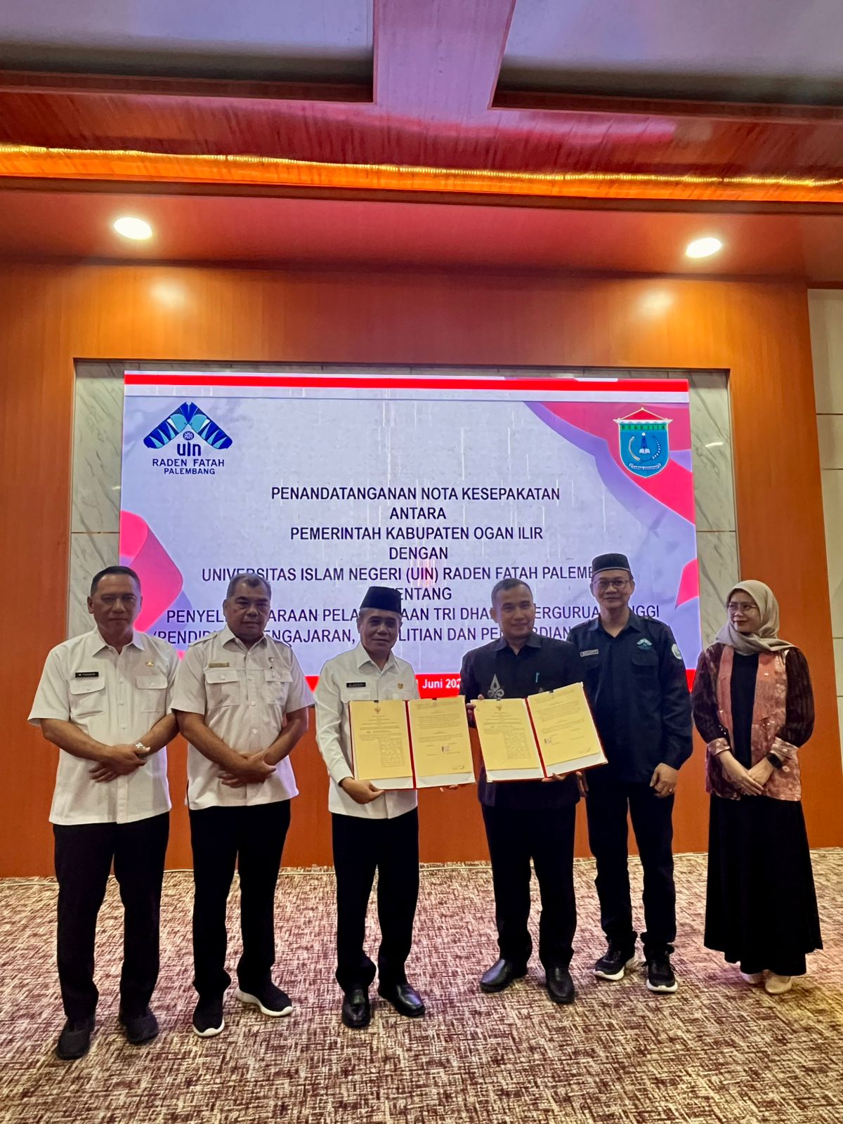 Perkuat Tridarma Perguruan Tinggi, UIN Raden Fatah Jalin Kerja Sama Strategis dengan Pemkab Ogan Ilir Perkuat Tridarma Perguruan Tinggi, UIN Raden Fatah Jalin Kerja Sama Strategis dengan Pemkab Ogan Ilir