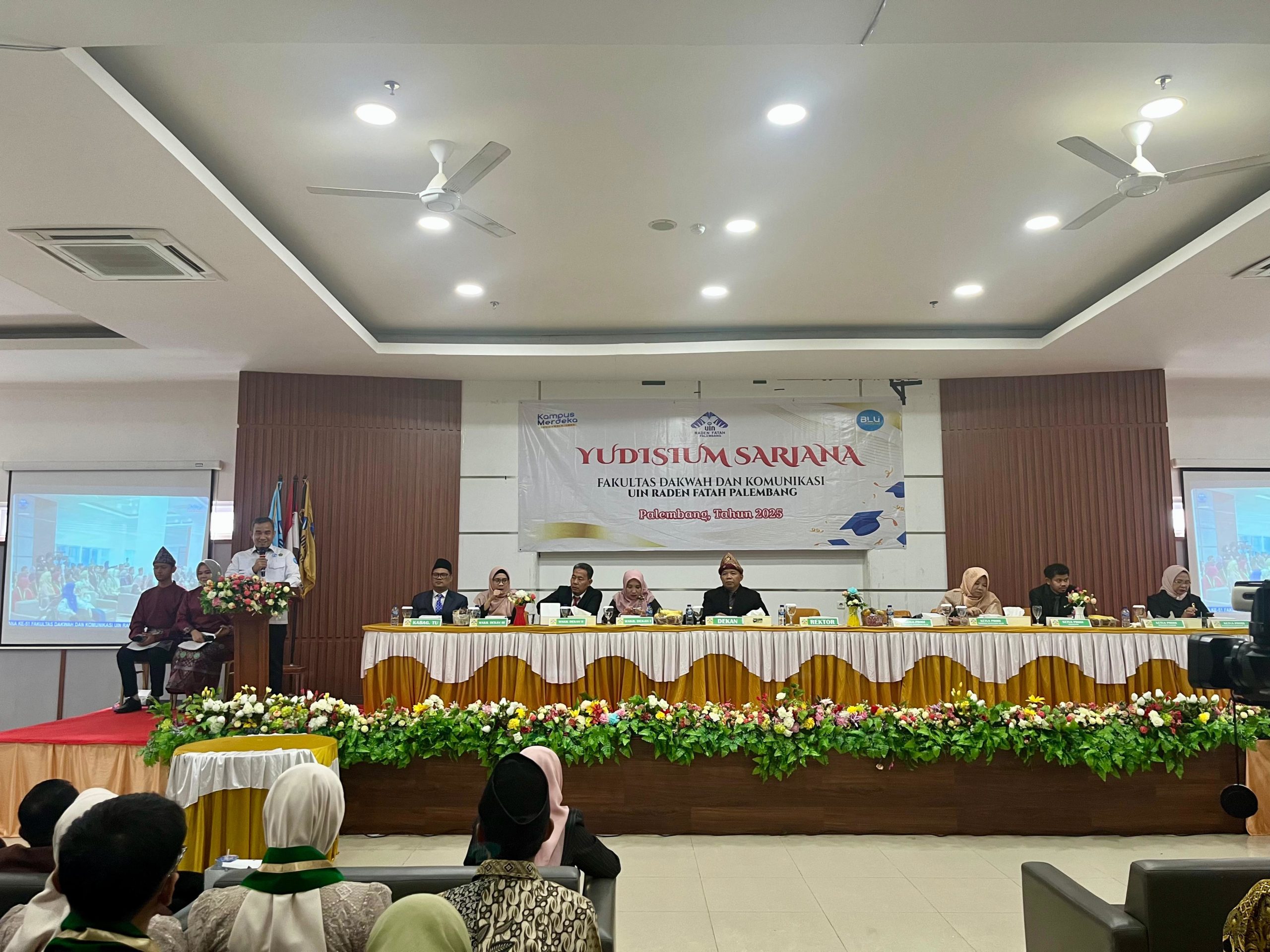 Yudisium ke-51 FDK UIN Raden Fatah, Wakil Rektor III Dorong Alumni Lanjutkan Pendidikan Yudisium ke-51 FDK UIN Raden Fatah, Wakil Rektor III Dorong Alumni Lanjutkan Pendidikan