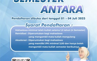 Pendaftaran Semester Antara UIN Raden Fatah Palembang