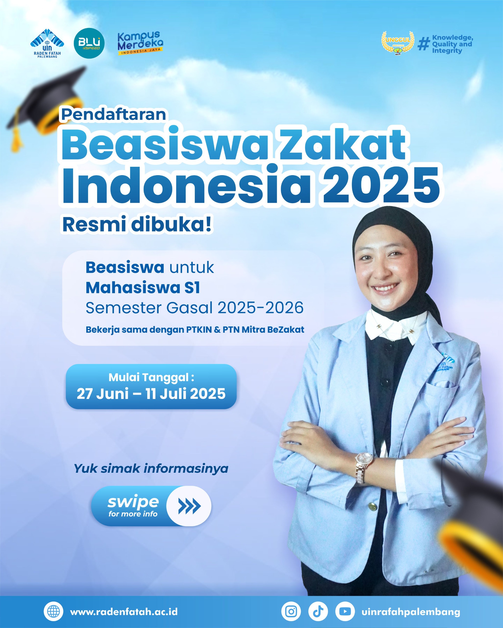Pendaftaran Beasiswa Zakat Indonesia 2025