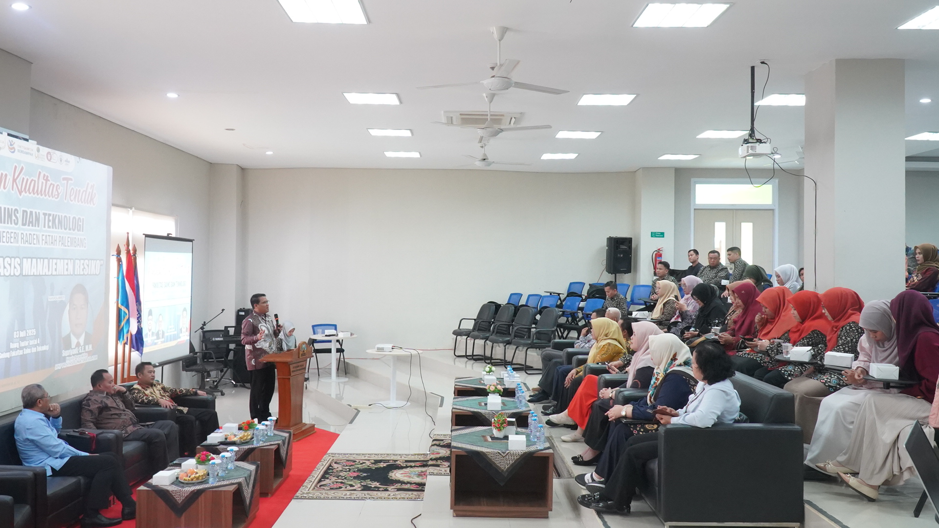Tingkatkan Profesionalisme Tenaga Kependidikan, FST UIN Raden Fatah Gandeng BPKP Sumsel Lewat…