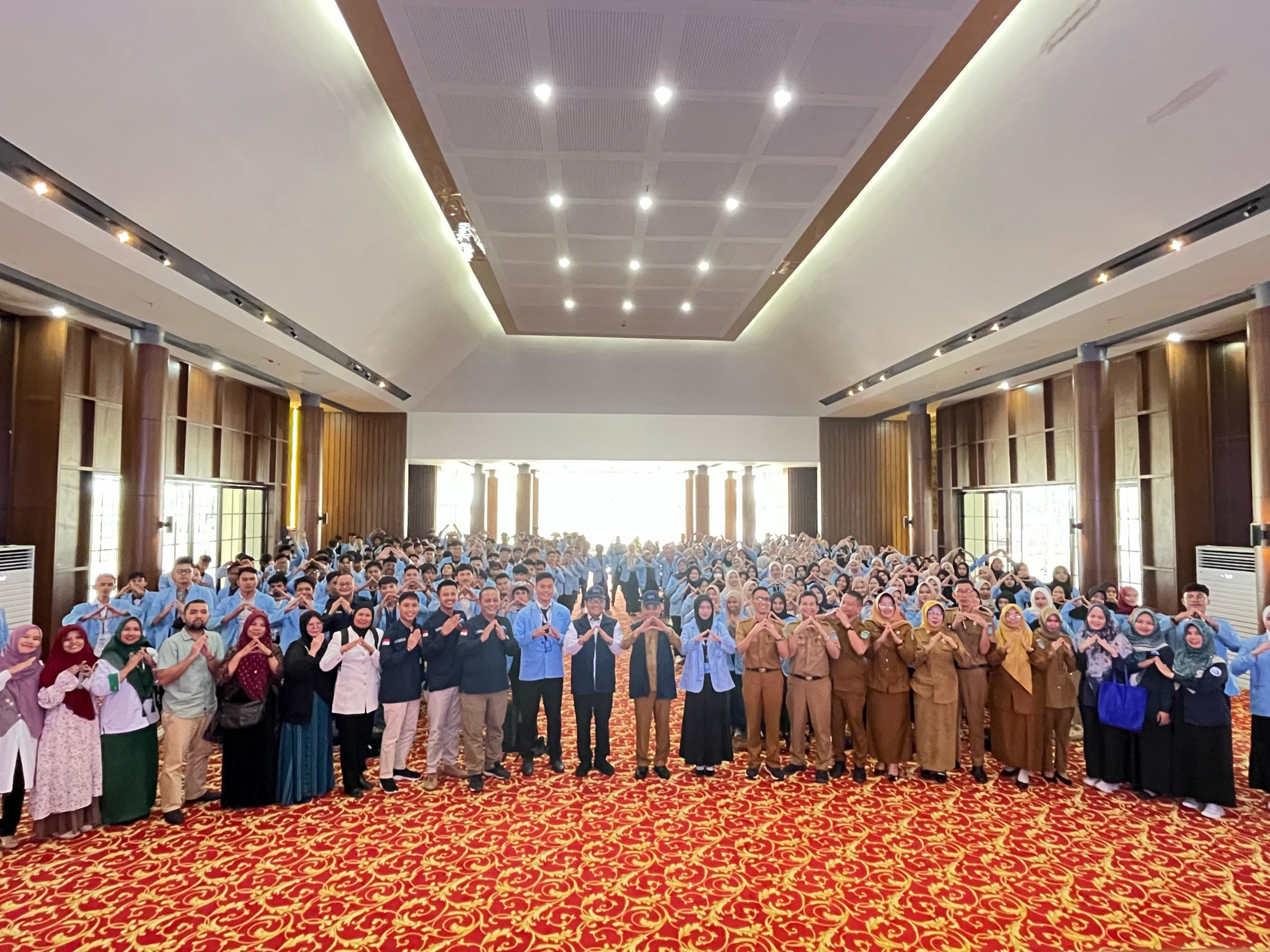 Serah Terima 1000 Mahasiswa KKN Reguler Angkatan ke-83 UIN Raden Fatah Palembang…