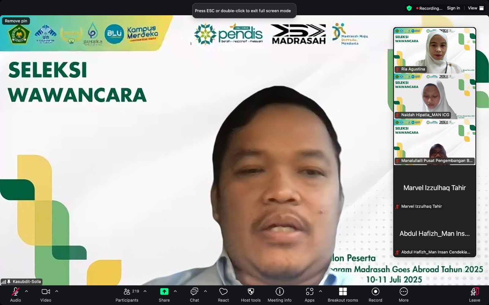 UIN Raden Fatah Dukung Program Madrasah Goes Abroad, Siapkan Siswa MAN IC…