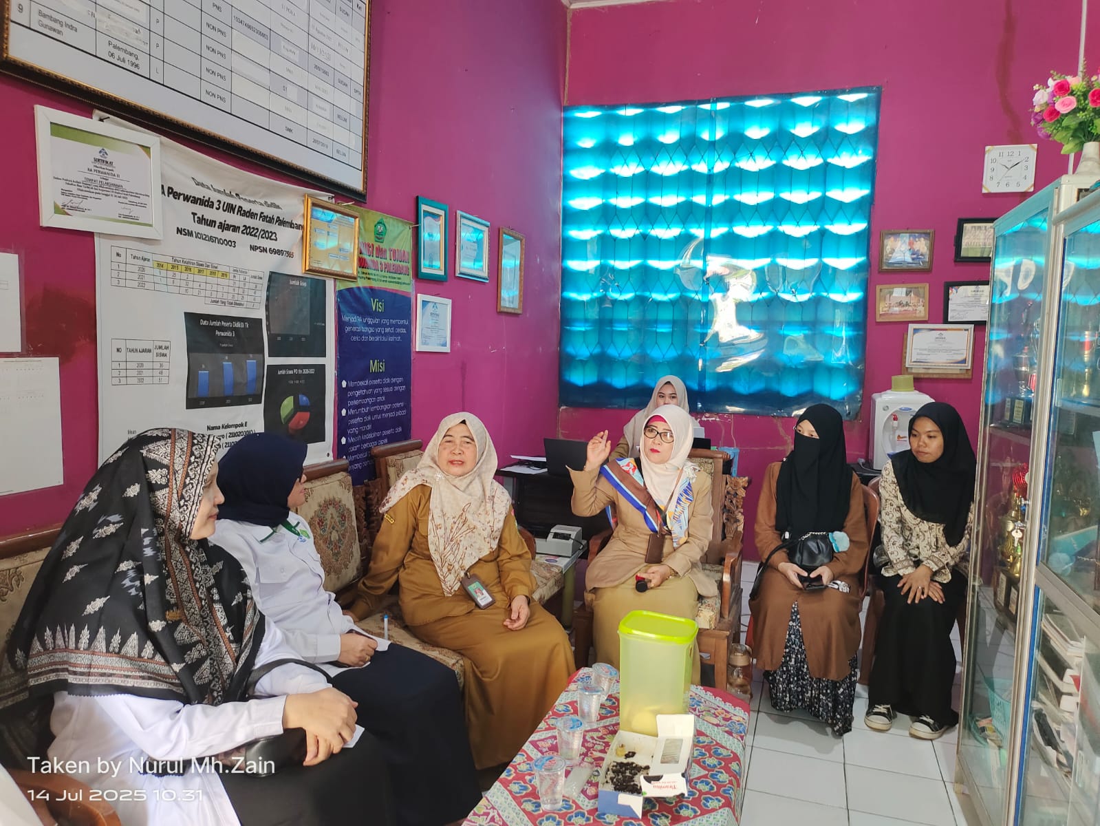 DWP UIN Raden Fatah Monitoring Hari Pertama Sekolah di RA Perwanida 3 Palembang DWP UIN Raden Fatah Monitoring Hari Pertama Sekolah di RA Perwanida 3 Palembang