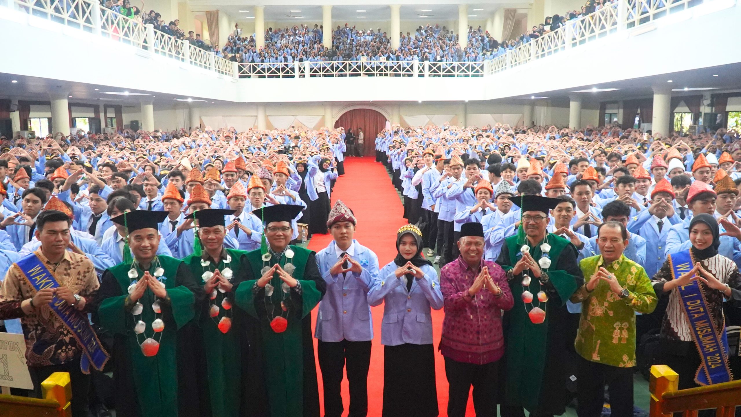 Sidang Senat Terbuka PBAK, UIN Raden Fatah Terima 4.363 Mahasiswa Baru TA 2025/2026