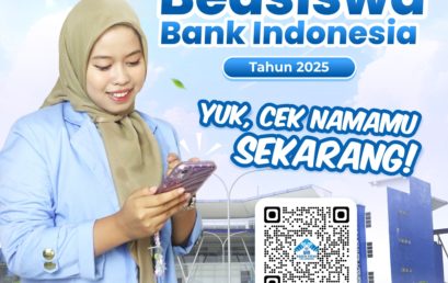 Penyampaian Daftar Penerima Beasiswa Bank Indonesia Tahun 2025